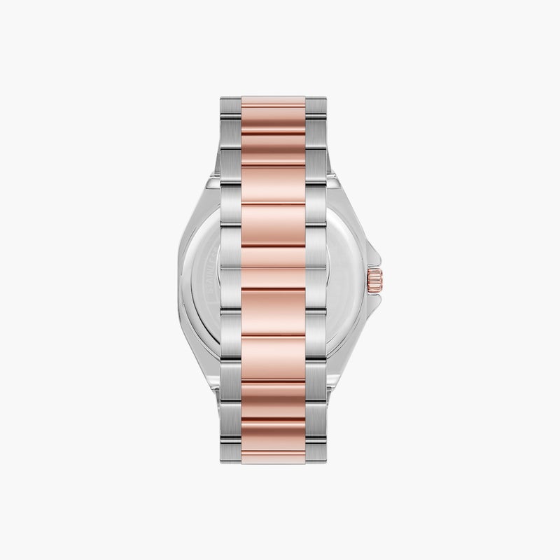 OMAX Two-Tone Stainless Steel Men's Watch - Image 3